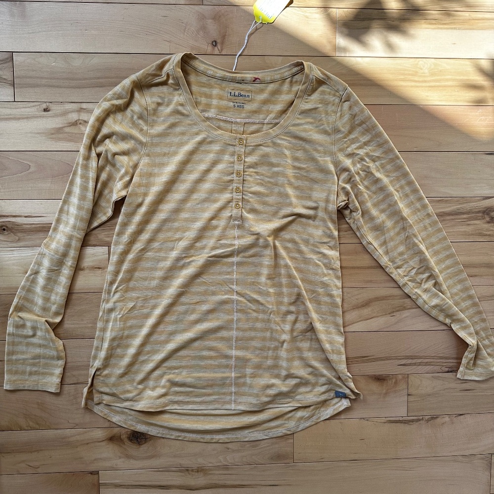 LL Bean striped Henleyβ